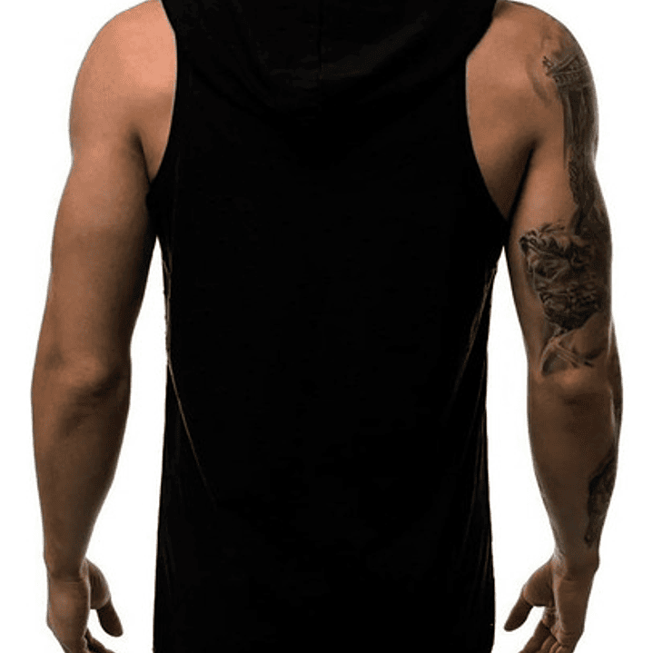 Polera Musculosa Capucha Dead Pool Gunzsudadera Gym Grafimax 2