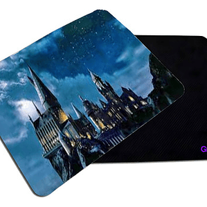 Mousepad Liso 20X17 Cm Harry Potter Hogwarts Pelí­Culas Grafi