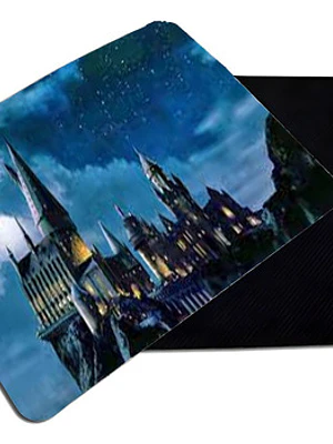 Mousepad Liso 20X17 Cm Harry Potter Hogwarts Pelí­Culas Grafi