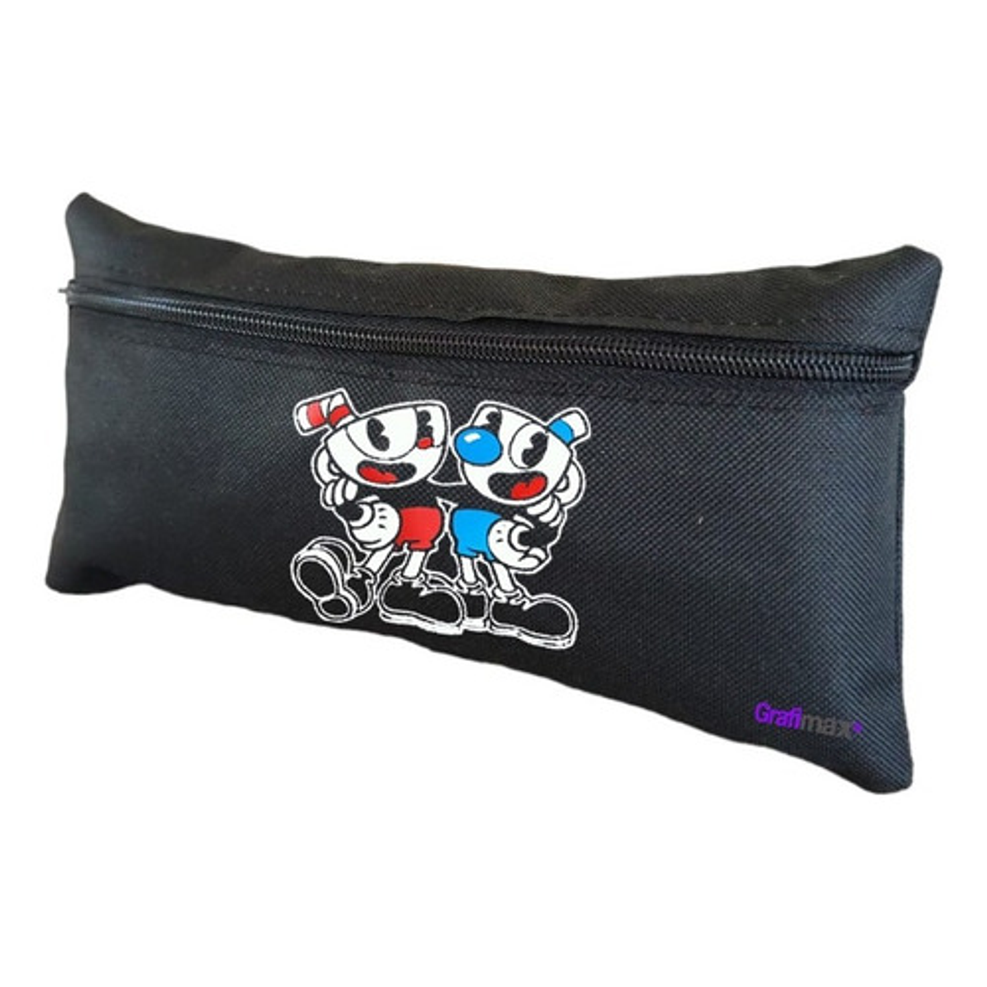 Estuche Escolar Cuphead Negro Grafimax 1