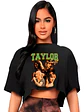 Polera Crop Top Taylor Swift Etapas Míºsica Grafimax - Miniatura 1