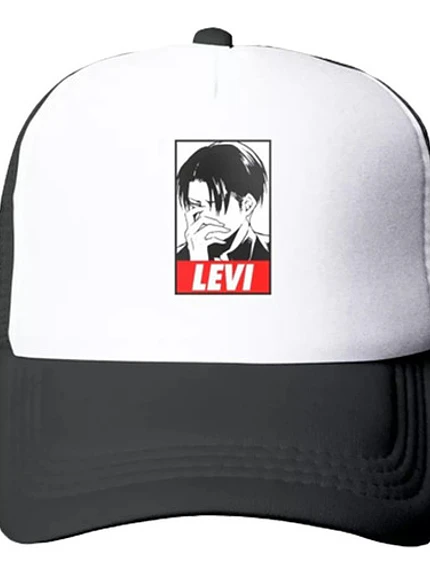 Jockey Gorro Shingeki No Kyojin Levi Anime Grafimax 1