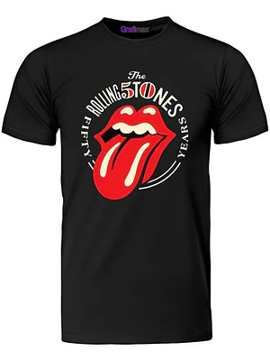 Polera The Rolling Stones 50 Years Oversize Grafimax