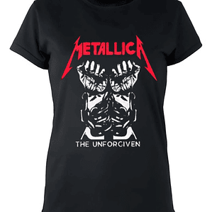 Polera Mujer Metallica The Unforgiven Metal Rock Grafimax