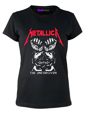 Polera Mujer Metallica The Unforgiven Metal Rock Grafimax