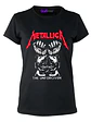Polera Mujer Metallica The Unforgiven Metal Rock Grafimax - Miniatura 1