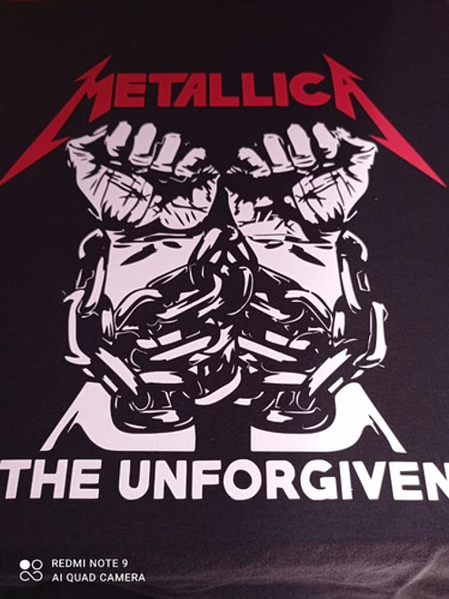 Polera Mujer Metallica The Unforgiven Metal Rock Grafimax 3