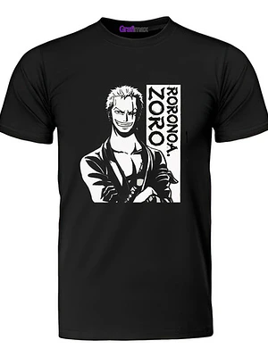 Polera Roronoa Zoro One Piece Anime Variedad Diseño Grafimax