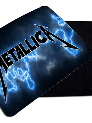 Mousepad Liso 20X17 Cm Metallica Míºsica Grafimax