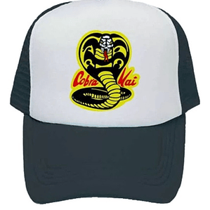 Jockey Gorro Cobra Kai Serie Karate Logo Serpiente Grafimax