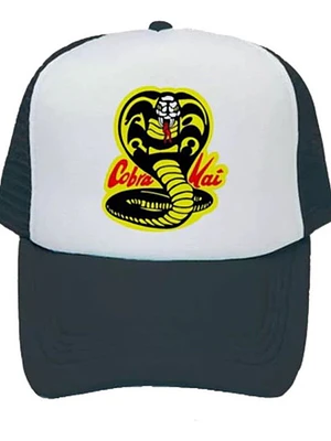 Jockey Gorro Cobra Kai Serie Karate Logo Serpiente Grafimax