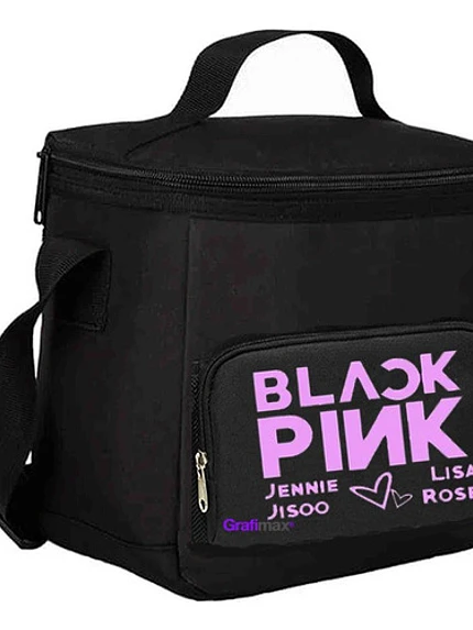 Lonchera Bolsa Almuerzo Térmica Colación Blackpink Grafimax 1