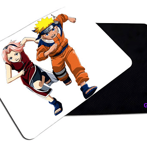 Mousepad Liso 20X17 Cm Naruto Y Sakura Anime Grafimax