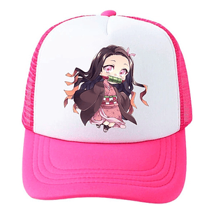 Jockey Gorro Rosa Nezuko Chibi Anime Demon Slayer Grafimax