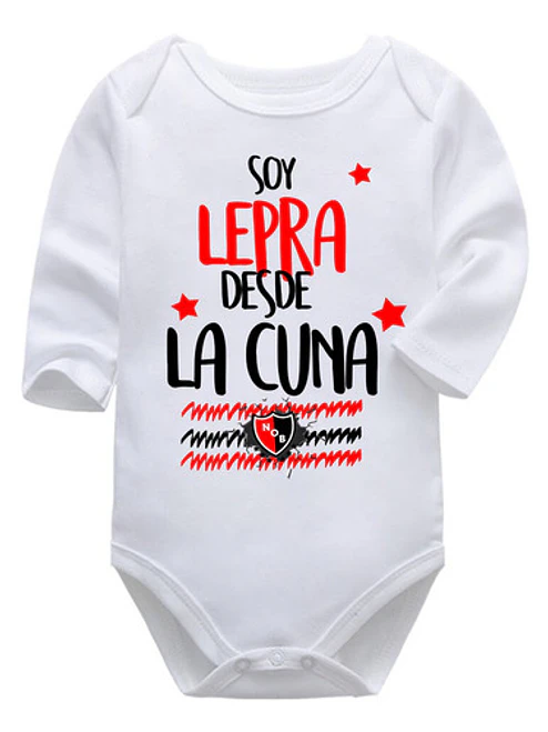 Body Bebé Pilucho Soy Lepra Desde La Cuna Grafimax 1