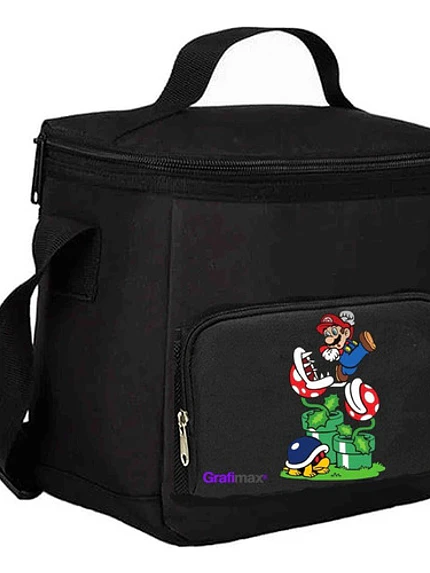 Lonchera Térmica Mario Plantas Pirañas Videojuegos Grafimax 1