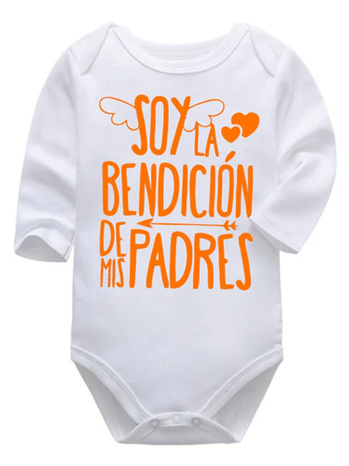 Body Bebé Pilucho Soy La Bendición De Mis Padres Grafimax 1