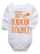 Body Bebé Pilucho Soy La Bendición De Mis Padres Grafimax - Miniatura 1