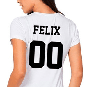 Polera Stray Kids Felix 00 K-Pop Música Coreana - Grafimax