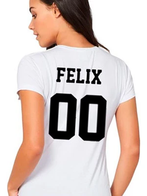 Polera Stray Kids Felix 00 K-Pop Música Coreana - Grafimax