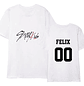 Polera Stray Kids Felix 00 K-pop Música Coreana Grafimax - Miniatura 2