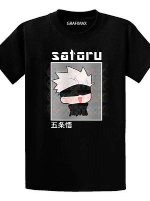 Polera Saturo Gojo Chibi Jujutsu Kaisen Anime Grafimax