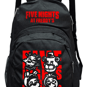 Mochila Five Nights At Freddy'S Videojuegos Todos Grafimax