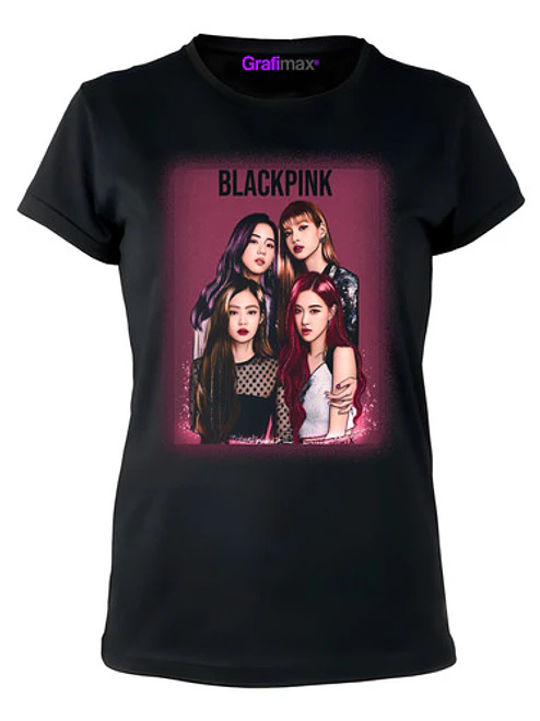 Polera Black Pink Kpop Variedad Diseños Mujer - Grafimax 2