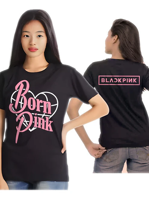 Polera Black Pink Kpop Variedad Diseños Mujer - Grafimax 4