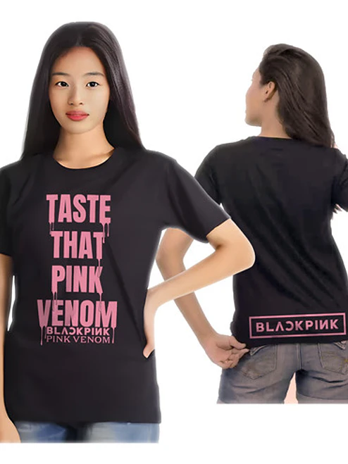 Polera Black Pink Kpop Variedad Diseños Mujer - Grafimax 5