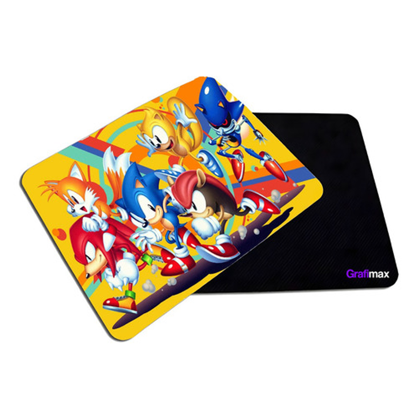 Mousepad Liso 20x17 Cm Sonic Mania Videojuegos Grafimax 1