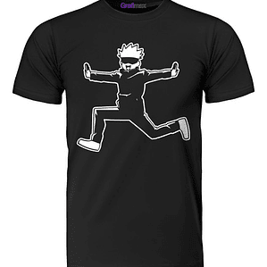 Polera Satoru Gojo Chibi Run Anime Grafimax