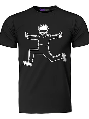 Polera Satoru Gojo Chibi Run Anime Grafimax