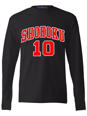 Polera Shohoku Manga Larga 10 Slam Dunk Anime Grafimax