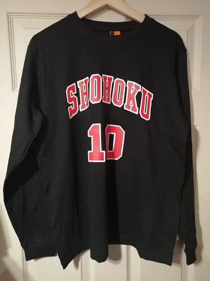 Polera Shohoku Manga Larga 10 Slam Dunk Anime Grafimax 2