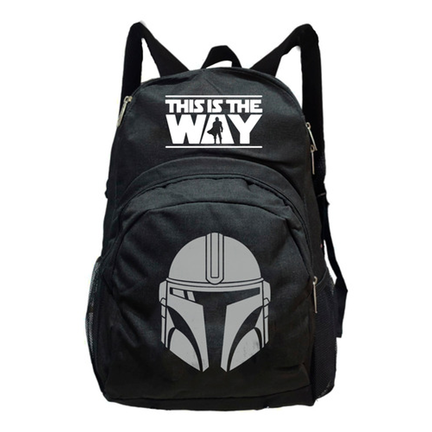 Mochila Mandalorian Casco Star Wars Películas Grafimax 1