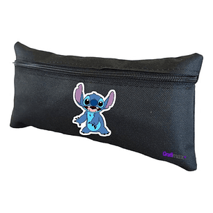 Estuche Cierre Stitch Película Lilo Y Stitch Negro Grafimax