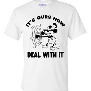 Polera Mickey Steamboat Deal With It Grafimax