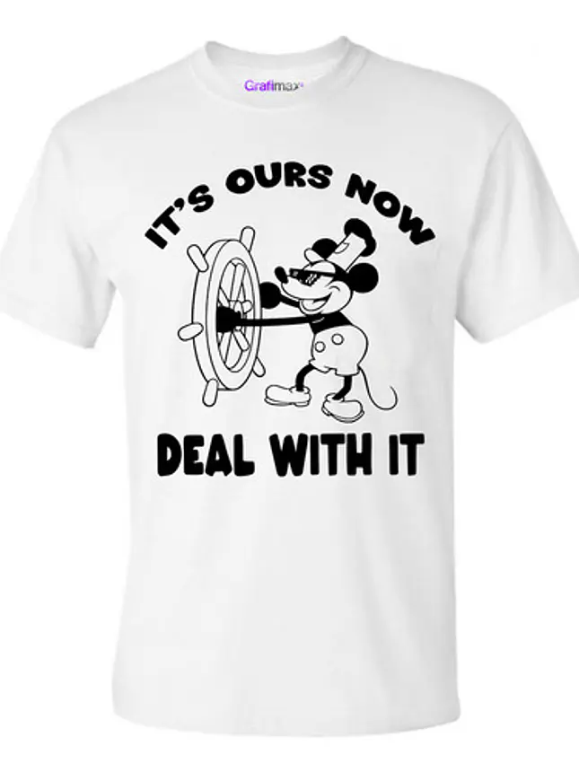 Polera Mickey Steamboat Deal With It Grafimax 1