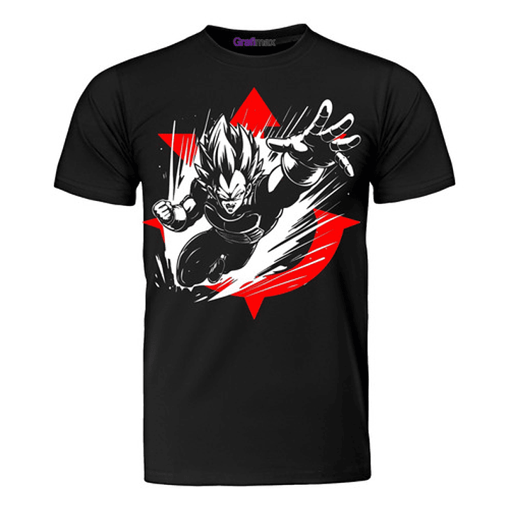 Polera Vegeta Fly Dragon Ball Anime Grafimax 1