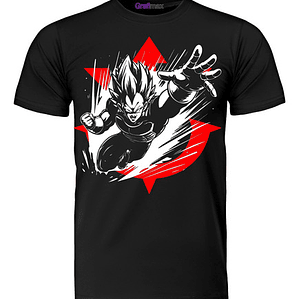 Polera Vegeta Fly Dragon Ball Anime Grafimax