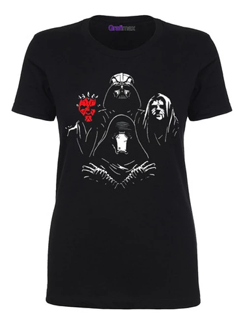 Polera Mujer Star Wars Bohemian Dark Side Grafimax 1