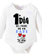 Body Bebé Pilucho Papa Primer Dia Papi Niña Y Niño Grafimax - Miniatura 2