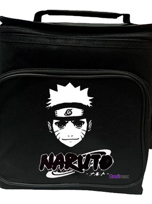 Lonchera Bolsa Almuerzo Térmica Colación Naruto Usumaki Face 1