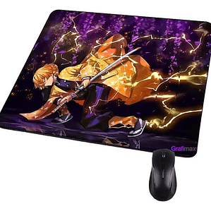 Mousepad Liso 21X17 Cm Zenitsu Demon Slayer Grafimax
