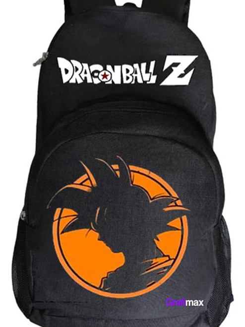 Mochila Dragon Ball Anime Goku Silueta Grafimax 1