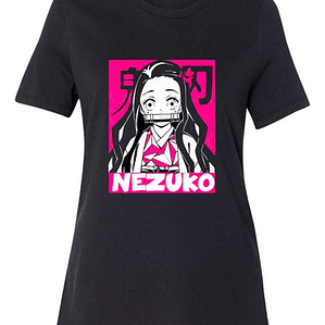 Polera Nezuko Chan Kimetsu No Yaiba Anime Grafimax