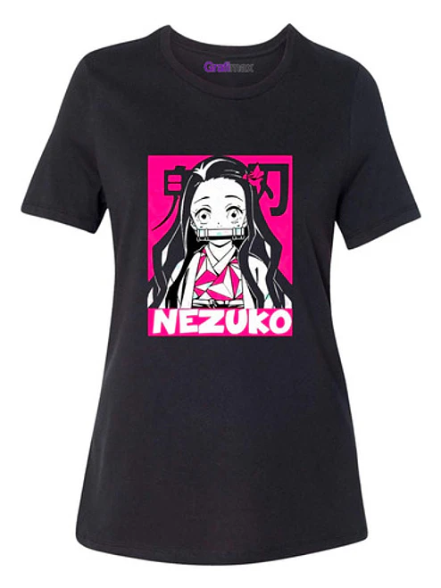 Polera Nezuko Chan Kimetsu No Yaiba Anime Grafimax 1