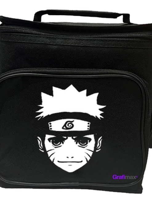 Lonchera Escolar Naruto Face Bolsa Térmica Grafimax 1