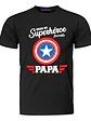 Polera Eres Mi Superheroe Favorito Capitan Papá - Grafimax - Miniatura 1